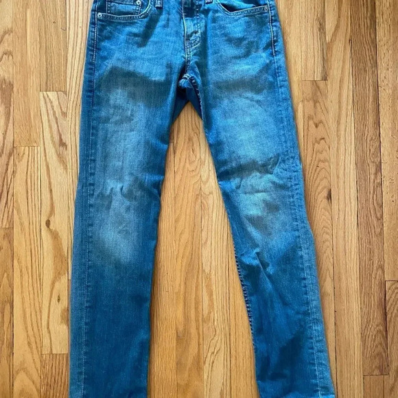 LEVI’S 511 perfect condition tag reads W 28 L32 actual measurements shown - Picture 2 of 11